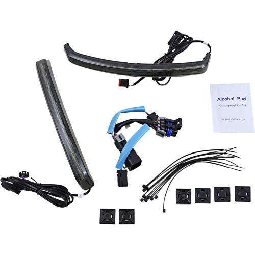 CUSTOM DYNAMICS CDINDBAGSWPS Custom Dynamics Saddle Bag Lights - Smoke Lens Cd-Indbag-Swp-S