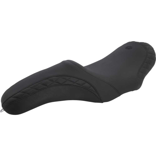 MUSTANG 75269 Mustang Seat - Tripper Fastback - Stitched W/Small Diamond-Stitched Inlays - Black 75269