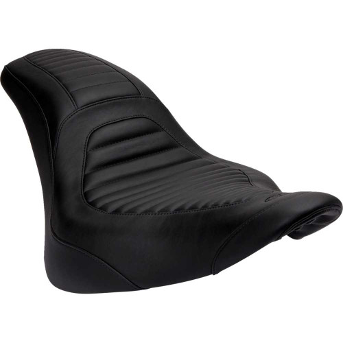 MUSTANG 76781 Mustang Seat - Tripper Fastback - Front Tuck-N-Roll - Black - Fxsb 76781