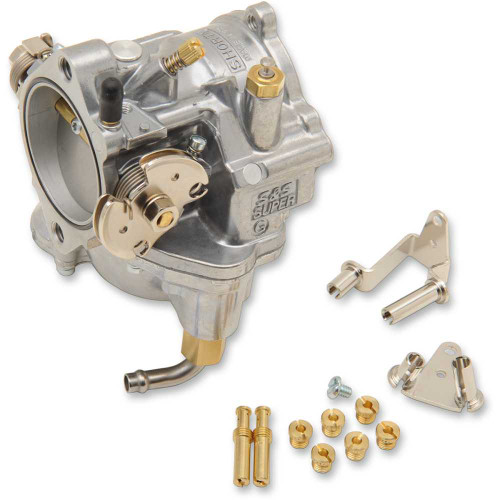 S&S CYCLE 110421 S&S Cycle Super G Carburetor - Standard Bore - Natural 11-0421