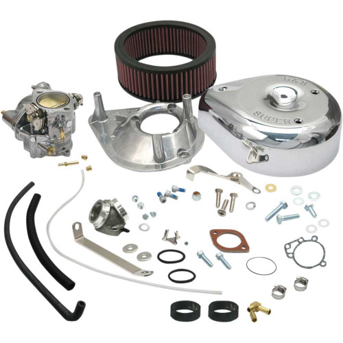 S&S CYCLE 110404 S&S Cycle Super E Carburetor Kit - Sportster 11-0404
