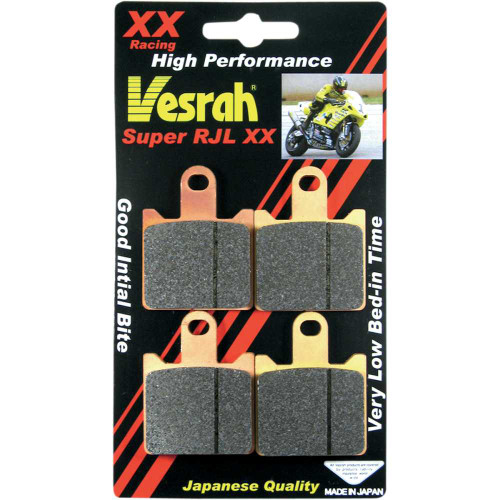 VESRAH VD444XX Vesrah Jl Sintered Metal Brake Pads - Vd-444Rjl-Xx Vd-444Xx