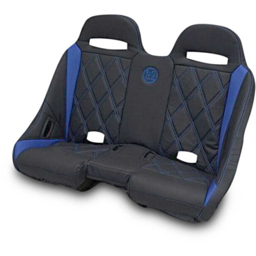 BS SAND EXBEBLBDX Extreme Bench Seat - Black/Blue Exbeblbdx