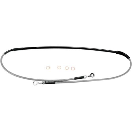 MOOSE RACING K021046/P Moose Racing Brake Line - Front - Stainless Steel - Kawasaki/Suzuki K02-1-046/P