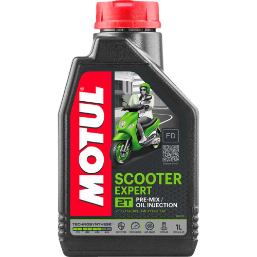 MOTUL 105880 Motul Scooter Expert 2T Synthetic Blend Oil - 1L 105880