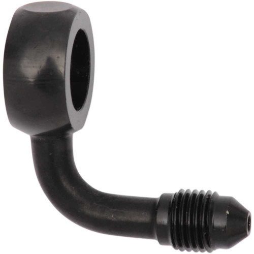 MAGNUM SHIELDING 170453 Magnum Shielding Banjo Fitting - 12 Mm - An3 90 - Black 1704-53