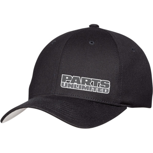 Throttle Threads Parts Unlimited Curved Bill Hat - Black - Large/Xl Psu29H51Bklxl