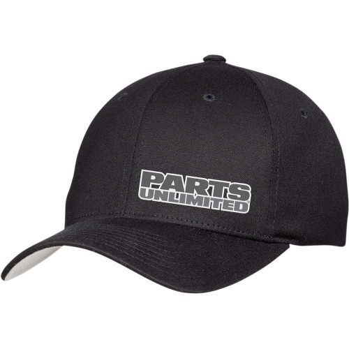 THROTTLE THREADS PSU29H51BKLXL Throttle Threads Parts Unlimited Curved Bill Hat - Black - Large/Xl Psu29H51Bklxl