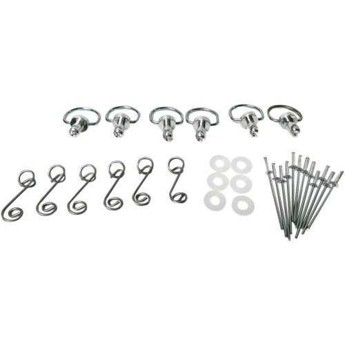 CYCLE PERFORMANCE PROD. CPP/9031 Cycle Performance Prod. D-Ring Kit - Silver Springs Cpp/9031
