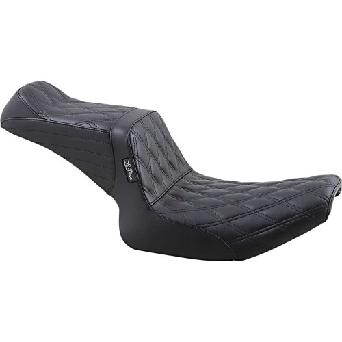 LE PERA L588DD Le Pera Tailwhip Seat - Double Diamond - Black - Fxr '82-'94 L-588Dd