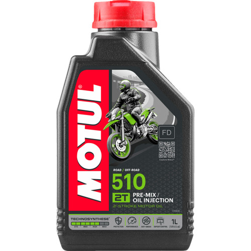 Motul 510 2T Anti-Smoke Oil - 1L 104028