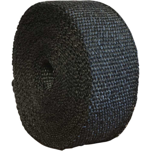 HELIX 5262000 Helix Fiberglass Exhaust Wrap - Black - 2" X 25' 526-2000