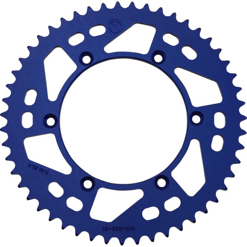 MOOSE RACING 12118225112 Moose Racing Rear Sprocket - 51 Tooth - Beta/Gas Gas/Sherco/Suzuki 1211-822-51-12