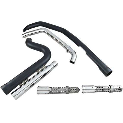 COBRA 6704B Cobra 909 Exhaust - Black - '07-'13 Xl 6704B