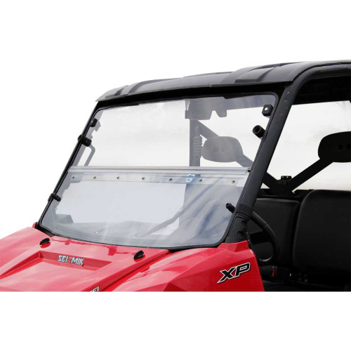 SEIZMIK 5025003KIT Seizmik Folding Windshield - Hard Coated Polycarbonate - Ranger 50-25003Kit