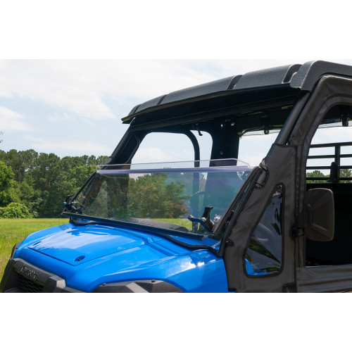 Seizmik Folding Windshield - Polycarbonate - Mule 50-26094Kit