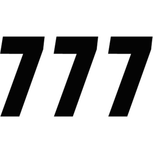 FACTORY EFFEX 0890007 Factory Effex Fx Factory Number 7 - Black - 4" 08-90007