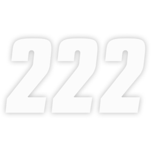 FACTORY EFFEX 0890092 Factory Effex Fx Factory Number 2 - White - 7" 08-90092