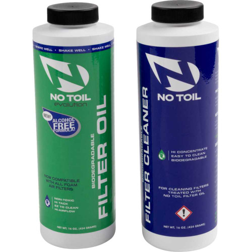 NO TOIL EV104 No Toil Evolution Filter Oil & Cleaner Kit - 16 U.S. Fl Oz Ev104