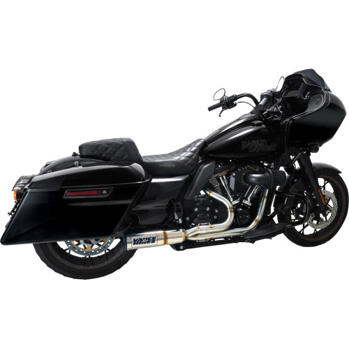 Vance & Hines Hi-Output Rr Exhaust System - Brushed 27321 Vance & Hines Hi-Output Rr Exhaust System - Brushed 27321