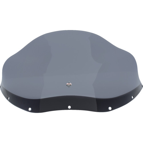Klock Werks Flare Windshield - 12" - Dark Smoke - Fxrt Kww-02-0573