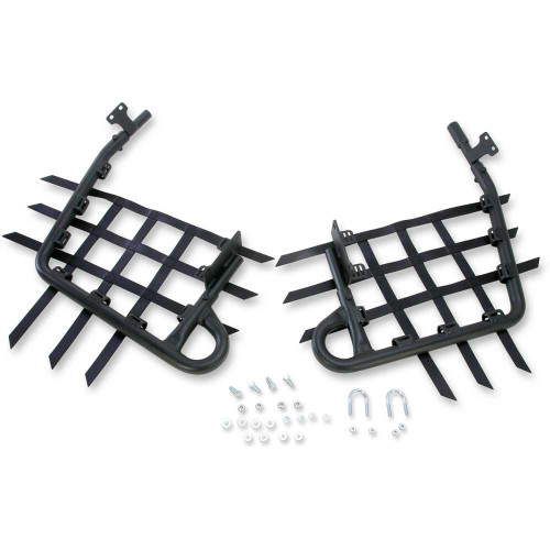 DG PERFORMANCE 604450X Dg Performance Nerf Bars - Yfz 450 - Black/Black 60-4450X