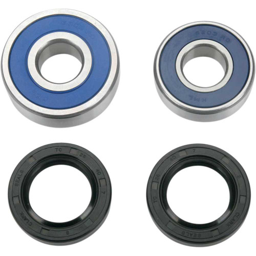 MOOSE RACING 251214 Moose Racing Wheel Bearing Kit - Rear 25-1214
