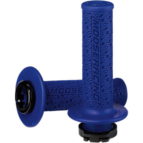 Moose Racing Grips - Lock-On - Blue/Black B36Mru-B