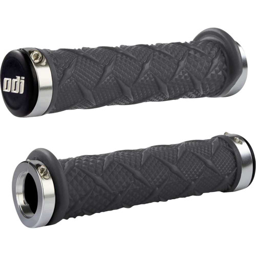 ODI J30XTHS Odi Grips - Xtreme - Lock-On - Gray J30Xth-S