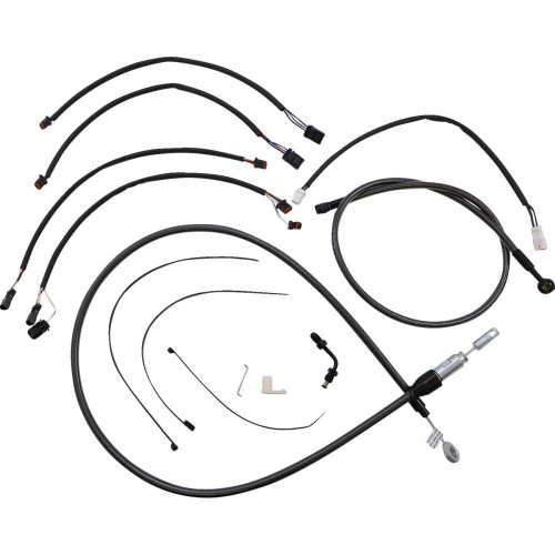 MAGNUM SHIELDING 4871181 Magnum Shielding Black Pearl Designer Handlebar Installation Kit 4871181