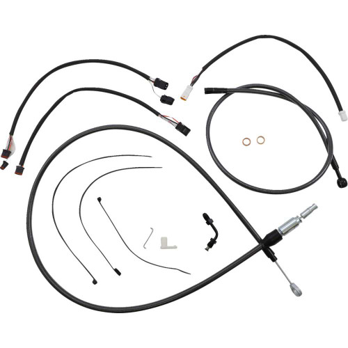 MAGNUM SHIELDING 4871182 Magnum Shielding Black Pearl Designer Handlebar Installation Kit 4871182