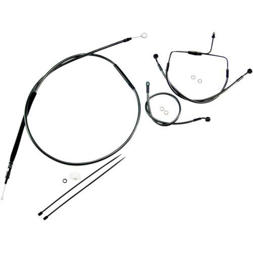 MAGNUM SHIELDING 487304 Magnum Shielding Black Pearl Designer Handlebar Installation Kit 487304