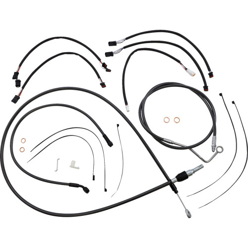 Magnum Shielding Black Pearl Designer Handlebar Installation Kit 4871131