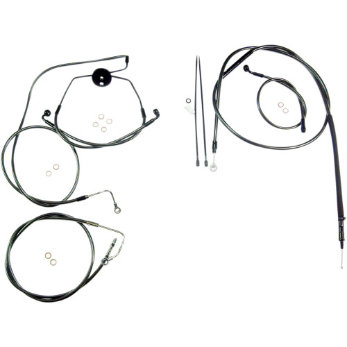 Magnum Shielding Black Pearl Designer Handlebar Installation Kit 487314