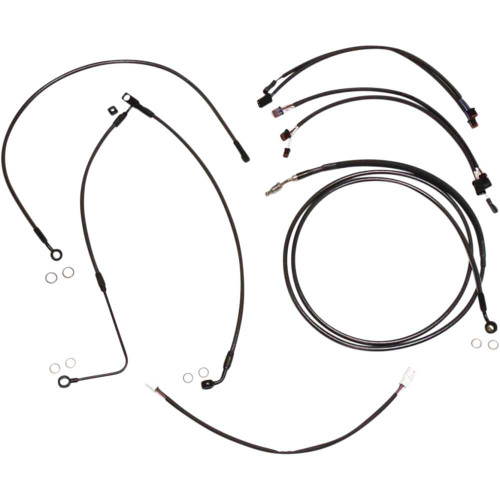 MAGNUM SHIELDING 487891 Magnum Shielding Black Pearl Designer Handlebar Installation Kit 487891