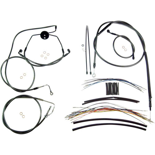 MAGNUM SHIELDING 487311 Magnum Shielding Black Pearl Designer Handlebar Installation Kit 487311