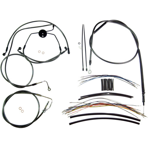 Magnum Shielding Black Pearl Designer Handlebar Installation Kit 487321