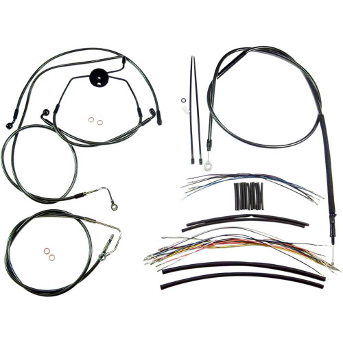 MAGNUM SHIELDING 487321 Magnum Shielding Black Pearl Designer Handlebar Installation Kit 487321
