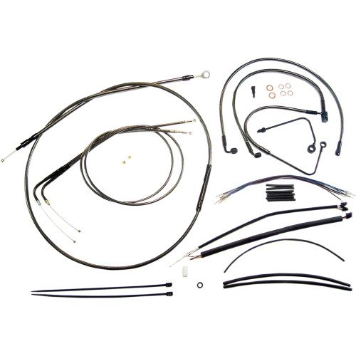 Magnum Shielding Black Pearl Designer Handlebar Installation Kit 487261