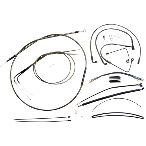 MAGNUM SHIELDING 487581 Magnum Shielding Black Pearl Designer Handlebar Installation Kit 487581