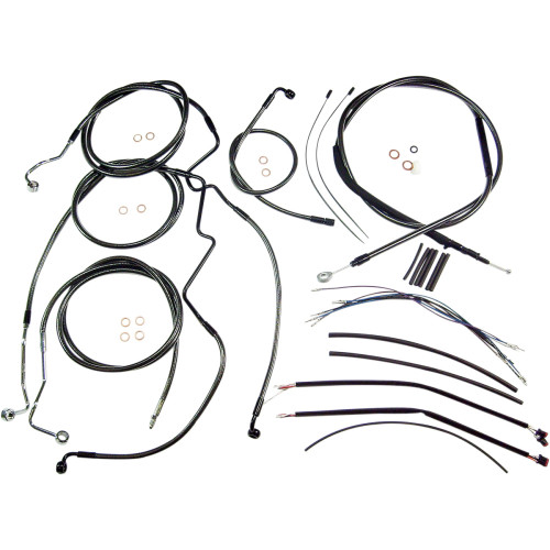 Magnum Shielding Black Pearl Designer Handlebar Installation Kit 487482