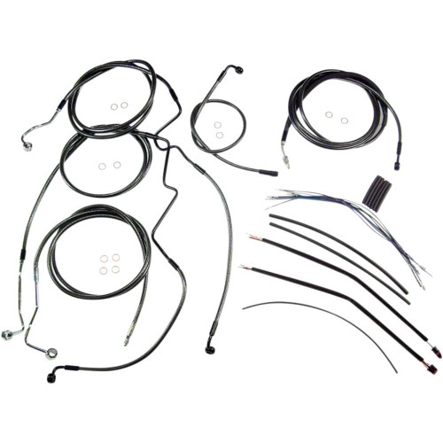 MAGNUM SHIELDING 487871 Magnum Shielding Black Pearl Designer Handlebar Installation Kit 487871