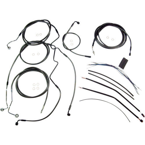 Magnum Shielding Black Pearl Designer Handlebar Installation Kit 487841