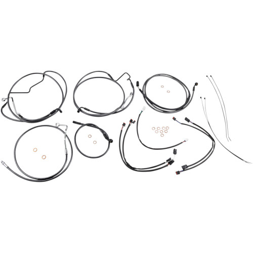 Magnum Shielding Black Pearl Designer Handlebar Installation Kit 487411