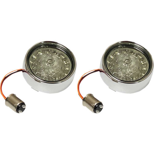 CUSTOM DYNAMICS PBBBRR1157CS Custom Dynamics Turn Signal Insert - Red/Smoke Pbbb-Rr-1157Cs