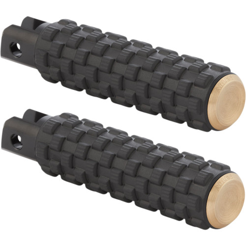 Arlen Ness Air Trax Footpegs - Brass - Scout I-1308