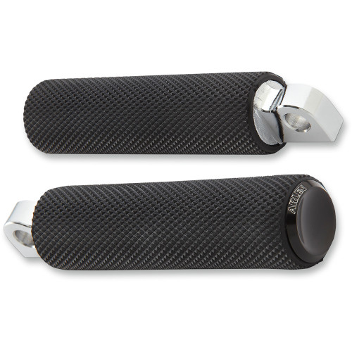 Arlen Ness Footpegs - Knurled - Black 07-925