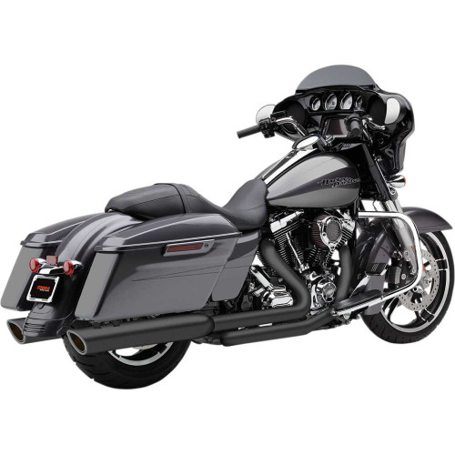 COBRA 6108RB Cobra 909 Slip-On Mufflers For Fl - Black 6108Rb