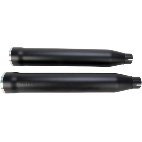 COBRA 6053B Cobra 3" Rpt Mufflers For '07-'17 Softail - Black 6053B