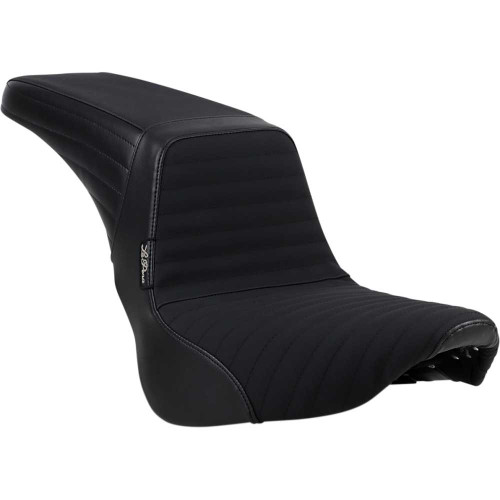 LE PERA LYR590PTGP Le Pera Kickflip Seat - Pleated W/ Gripp Tape - Black - Softail '18-'23 Lyr-590Ptgp